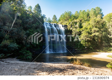 Majestic Mariquinha Waterfall (Cachoeira Mariquinha), Ponta Grossa, Parana, Brazil Majestic Mariquinha Waterfall (Cachoeira Mariquinha), Ponta Grossa, Parana, Brazil 131690974