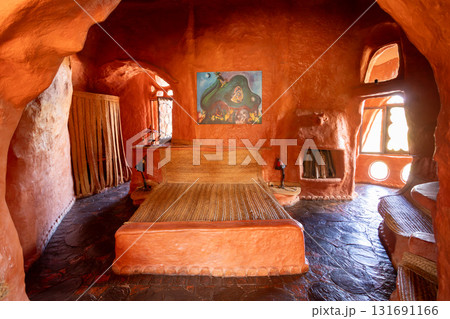 Unique earthen architecture of Casa Terracota in Villa de Leyva. Boyaca, Colombia Unique earthen architecture of Casa Terracota in Villa de Leyva. Boyaca, Colombia 131691166