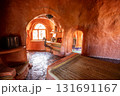 Unique earthen architecture of Casa Terracota in Villa de Leyva. Boyaca, Colombia 131691167