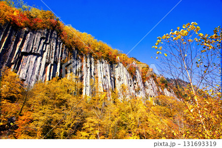 天人峡の紅葉 131693319