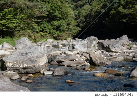 栃木県 那須塩原 那珂川上流域の流れ 栃木県 那須塩原 那珂川上流域の流れ 131694345