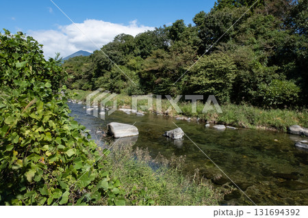 栃木県 那須塩原 那珂川上流域の風景 栃木県 那須塩原 那珂川上流域の風景 131694392