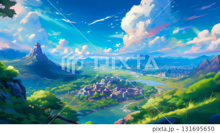 青空の山頂の要塞 青空の山頂の要塞 131695650