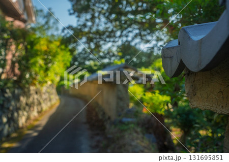 時代劇に出てきそうな京都府亀岡市千歳町毘沙門向畑に残る土塀 時代劇に出てきそうな京都府亀岡市千歳町毘沙門向畑に残る土塀 131695851