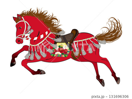 馬イラスト51 131696306