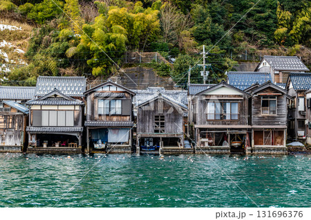 京都 伊根の舟屋 京都 伊根の舟屋 131696376
