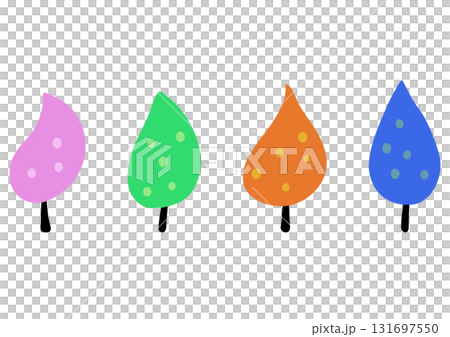 Cute geometric background - Pastel 131697550