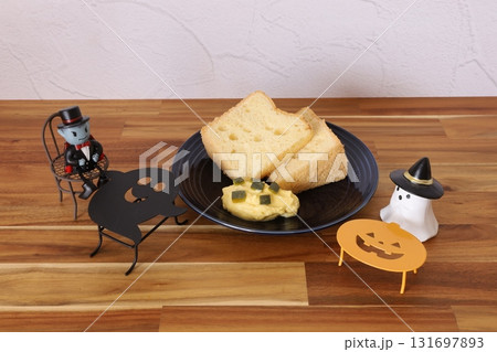 シフォンケーキかぼちゃクリーム 131697893