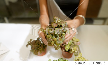 Stunning and Beautiful Succulents Held in Hands for Indoor Gardening Inspiration Ideas 131698403