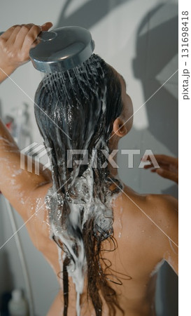 Enjoy a Refreshing Shower Experience with Flowing, Beautiful Hair and Perfect Skin Enjoy a Refreshing Shower Experience with Flowing, Beautiful Hair and Perfect Skin 131698418