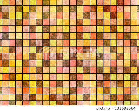 タイルのような模様のイラスト背景 131698664