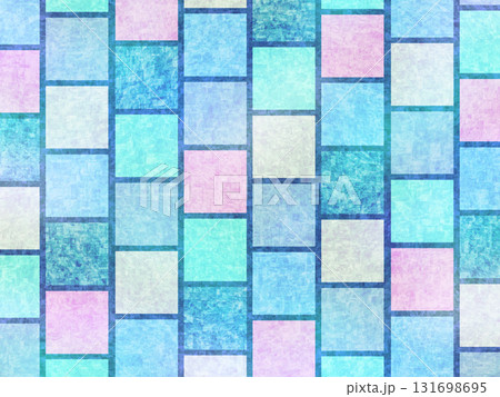 タイルのような模様のイラスト背景 131698695