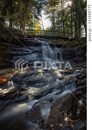 Potts falls in Muskoka District, Canada. Potts falls in Muskoka District, Canada. 131698773