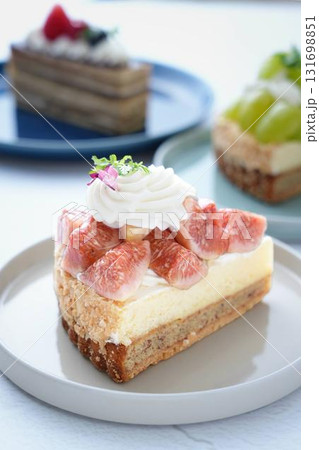 おいしいケーキ いちじくのタルト おいしいケーキ いちじくのタルト 131698851