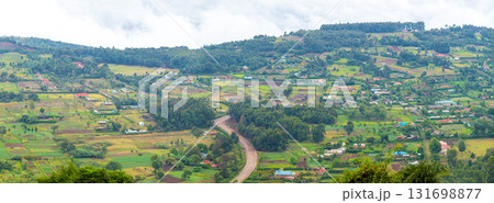 Kenya Great Rift Valley View Point Escarpment Landscapes East Africa 131698877