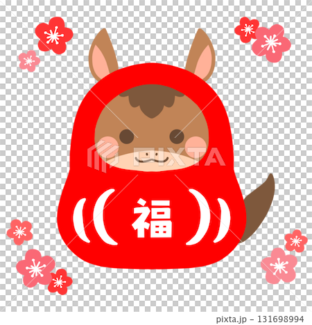 Daruma for the Year of the Horse 131698994