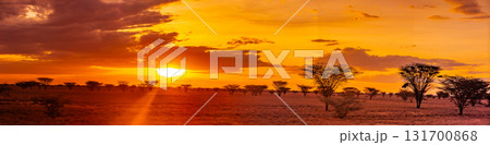 Kenya East Africa Landscapes Kalokol Lodwar Town Turkana Sunset Sunrise Highway Road Field Travels 131700868