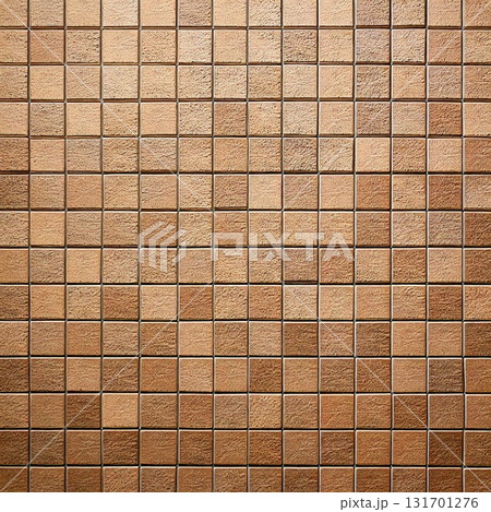 建築・インテリア向けの均一で整理されたタイルパターン素材 131701276