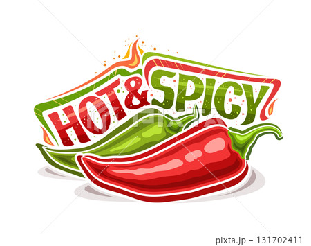 Vector logo for Hot and Spicy Vector logo for Hot and Spicy 131702411