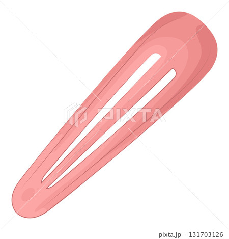 Illustration of hair clip Illustration of hair clip 131703126