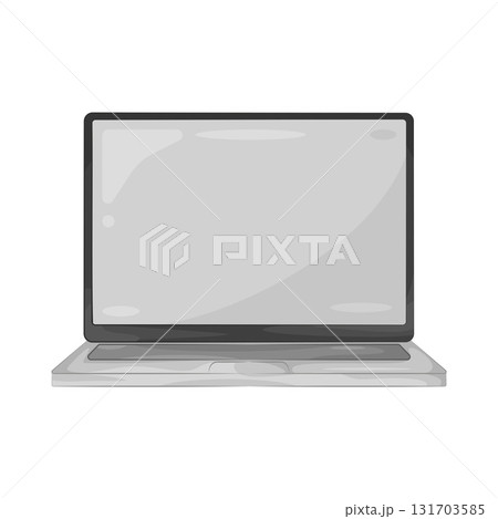 Illustration of laptop  131703585