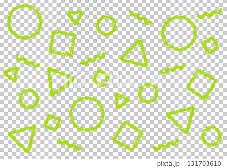 Crayon material: A pop background with geometric patterns Crayon material: A pop background with geometric patterns 131703610