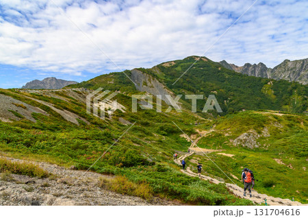 唐松岳八方尾根からの絶景 131704616