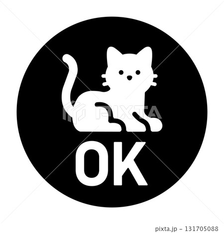 猫 OK アイコン 猫 OK アイコン 131705088