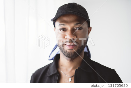 Portrait of black fashion American wearing great looking clothes Portrait of black fashion American wearing great looking clothes 131705620