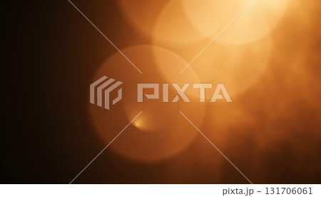 Soft Glowing Light Circles in Warm Tones Creating a Dreamy Atmosphere Soft Glowing Light Circles in Warm Tones Creating a Dreamy Atmosphere 131706061