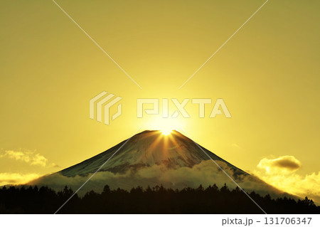 ダイヤモンド富士 ダイヤモンド富士 131706347