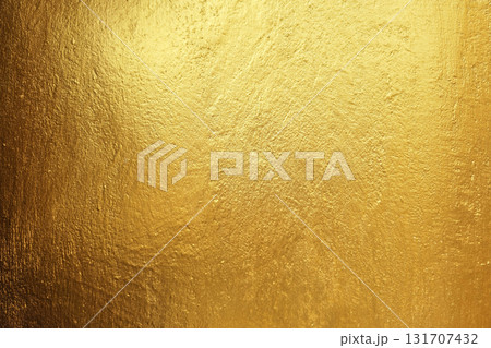 Gold Paint on Grunge Concrete Wall Background. Gold Paint on Grunge Concrete Wall Background. 131707432