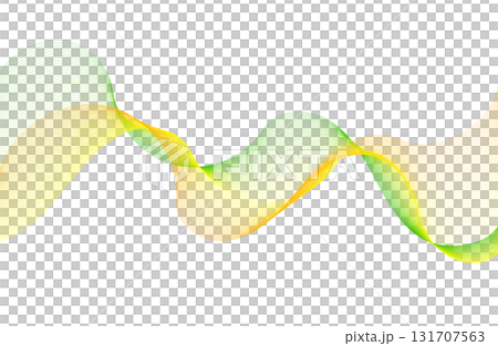 曲線漸層摘要背景黃綠色 131707563