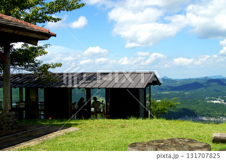 大分県玖珠町 伐株山山頂の風景 展望休憩舎KIRIKABU HOUSU 大分県玖珠町 伐株山山頂の風景 展望休憩舎KIRIKABU HOUSU 131707825