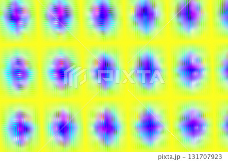 Blurred yellow purple blue fantastic pinpoint spots Blurred yellow purple blue fantastic pinpoint spots 131707923