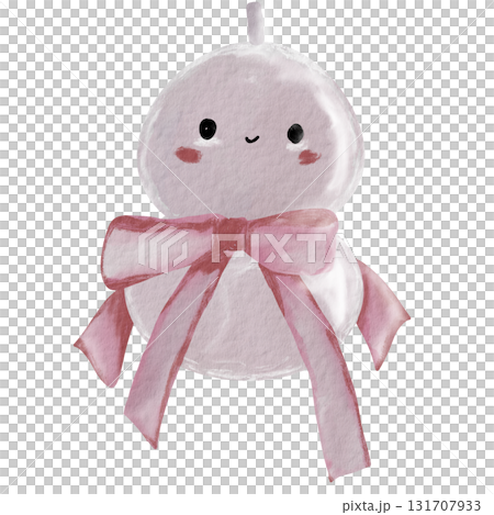 cute pink baby rain doll 131707933