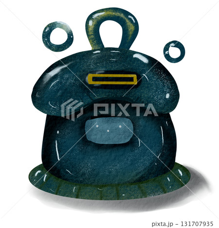 Blue Teapot So Cute Blue Teapot So Cute 131707935