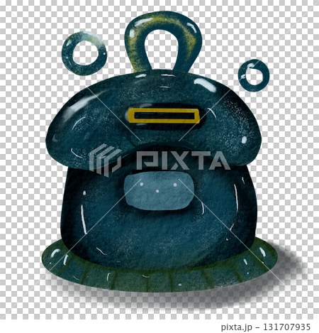 Blue Teapot So Cute 131707935