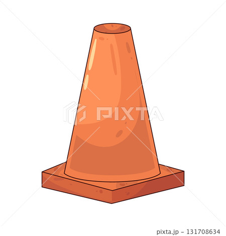 illustration of Traffic Cone illustration of Traffic Cone 131708634