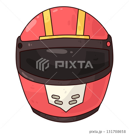 illustration of Racing Helmet illustration of Racing Helmet 131708658