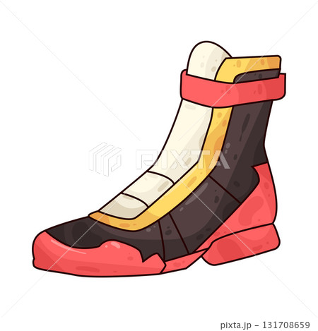 illustration of Racing Boots illustration of Racing Boots 131708659