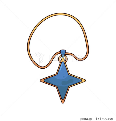 illustration of Star Pendant illustration of Star Pendant 131709356