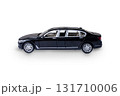 Black metal limousine model for collectors. 131710006