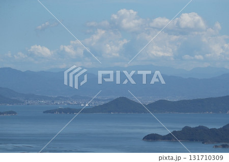 金甲山からの女木島 金甲山からの女木島 131710309