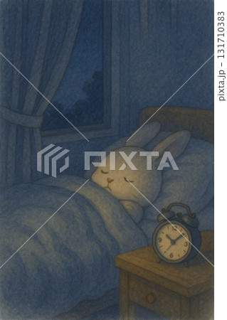 眠るうさぎ 擬人化漫画 Generative AI 眠るうさぎ 擬人化漫画 Generative AI 131710383