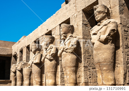Ancient ruins of Karnak Temple in Luxor, Egypt Ancient ruins of Karnak Temple in Luxor, Egypt 131710991