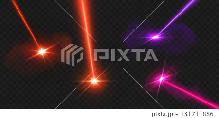 Bright laser beam effects 131711886