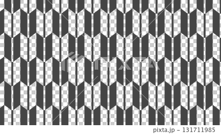 Black Japanese pattern illustration | Simple monochrome design background 131711985
