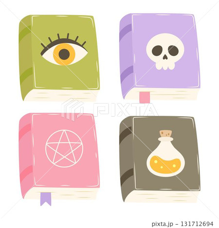 set of magic spell books set of magic spell books 131712694