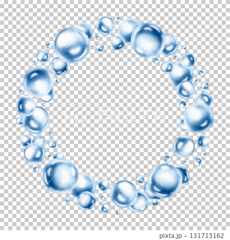 Delicate air bubbles float in round wreath,captured in soft blue watercolor monochrome.For ethereal designs and ocean-inspired projects.Hand drawn illustration for aquatic arrangements Delicate air bubbles float in round wreath,captured in soft blue watercolor monochrome.For ethereal designs and ocean-inspired projects.Hand drawn illustration for aquatic arrangements 131713162